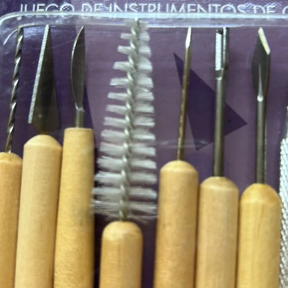 Sculpting Tools Pottery Tool Set 11 Pieces New Sealed Package Two Sided 22 Tools - Picture 7 of 11